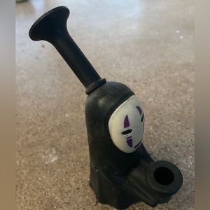 A used rubber candle burner